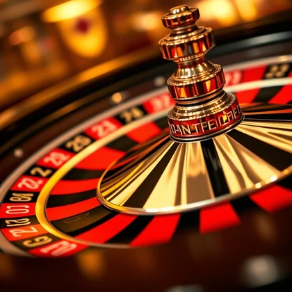 Live Roulette wheel in the OExch9 lobby
