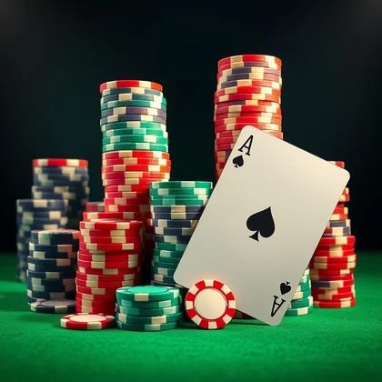 20-20 Poker hand among OExch9 quick games